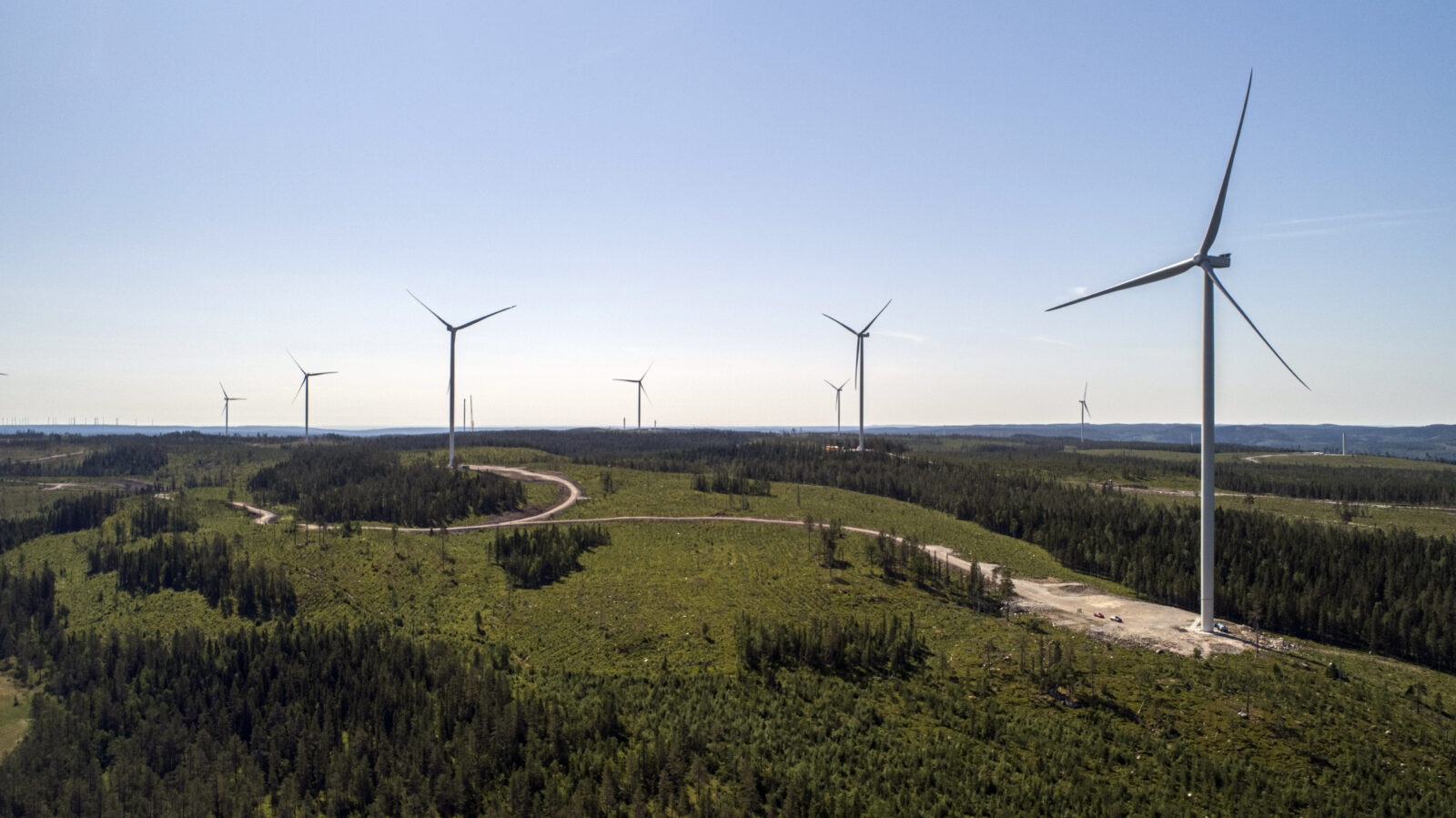 Brattmyrliden windfarm Nadara