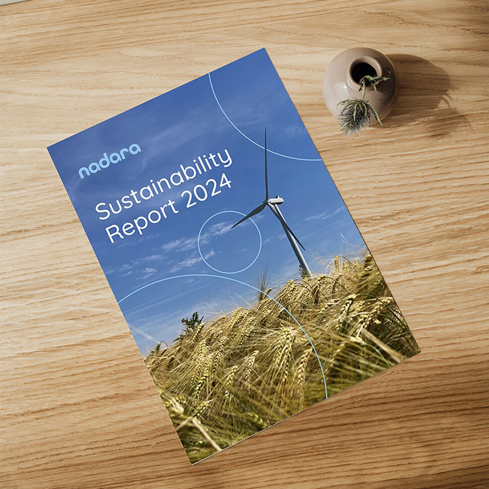Sustainability report 2024 cover